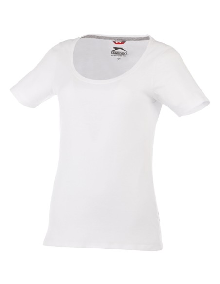 Camiseta de manga corta de mujer con cuello redondo Bosey