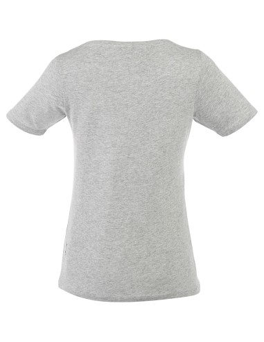 Camiseta de manga corta de mujer con cuello...