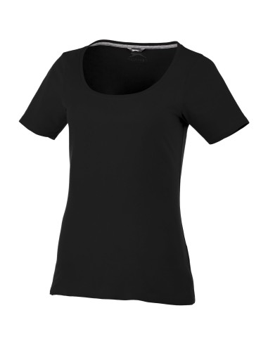 Camiseta de manga corta de mujer con cuello...
