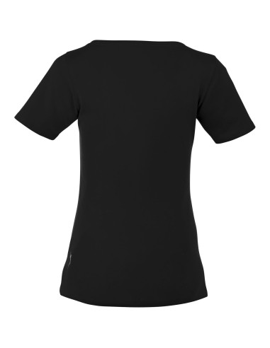 Camiseta de manga corta de mujer con cuello...