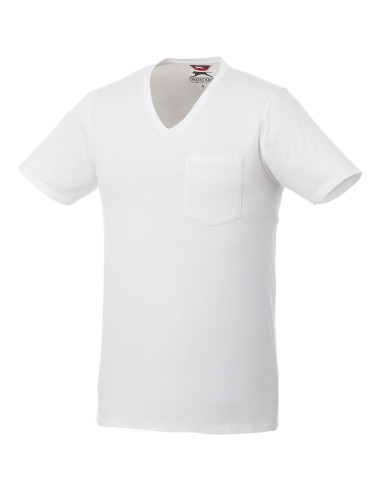 Camiseta de pico con bolsillo para hombre "Gully"