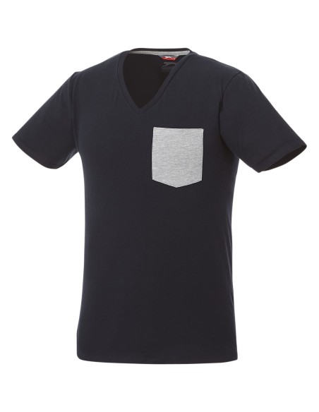 Camiseta de pico con bolsillo para hombre "Gully"