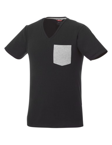 Camiseta de pico con bolsillo para hombre "Gully"