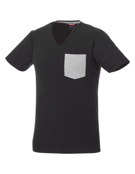 Camiseta de pico con bolsillo para hombre "Gully"