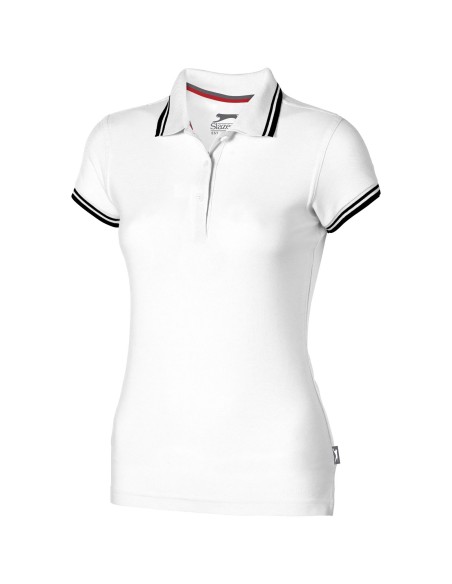 Polo de manga corta de mujer con detalle Deuce