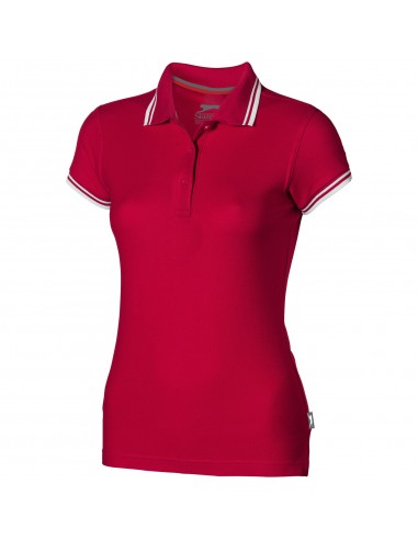 Polo de manga corta de mujer con detalle Deuce