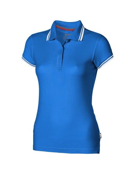Polo de manga corta de mujer con detalle Deuce