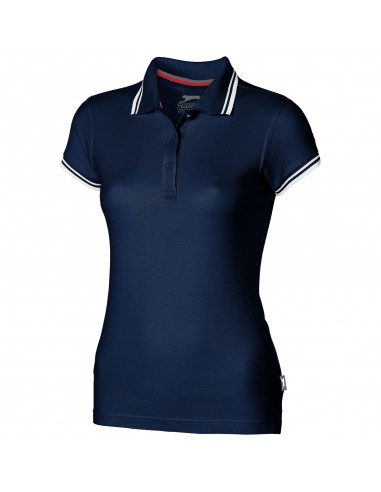 Polo de manga corta de mujer con detalle Deuce