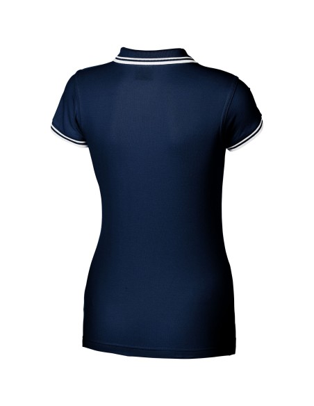 Polo de manga corta de mujer con detalle Deuce
