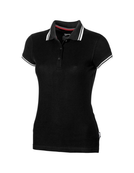 Polo de manga corta de mujer con detalle Deuce