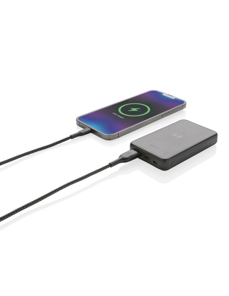 Batería inalámbrica 5W plástico RCS reciclado 5.000 mAh