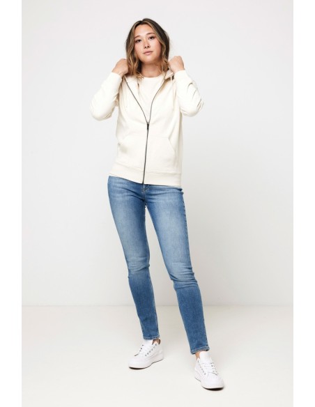 Sudadera Iqoniq Abisko con capucha algodón reciclado