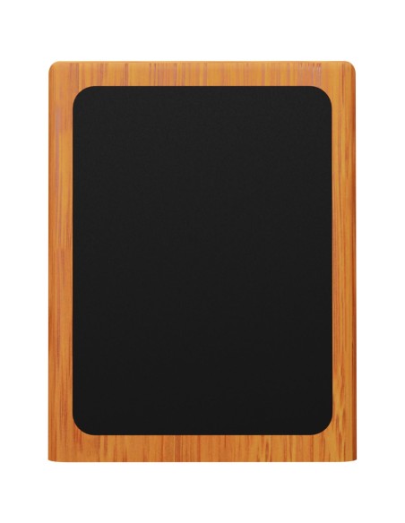 Soporte para lápices de madera con logotipo retroiluminado y doble salida USB "SCX.design O12"