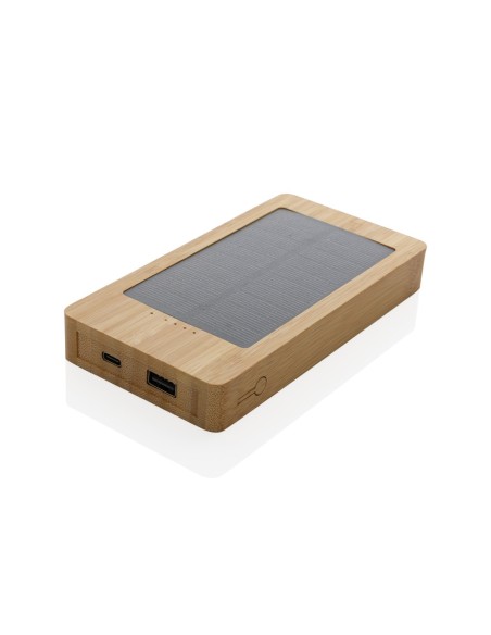 Batería solar de bambú Sunwick 10.000 mah
