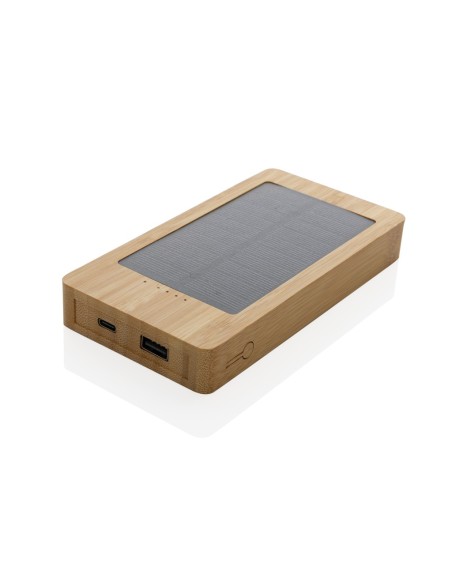Batería solar de bambú Sunwick 10.000 mah