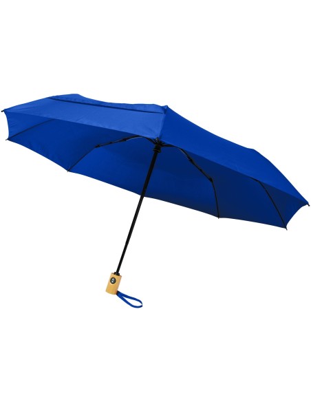 Paraguas automático plegable material reciclado PET de 21" "Bo"