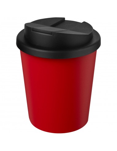 Vaso reciclado de 250 ml con tapa antigoteo...