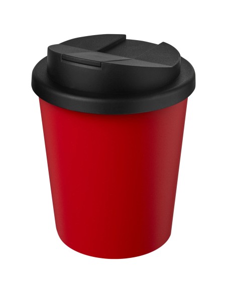 Vaso reciclado de 250 ml con tapa antigoteo "Americano® Espresso"