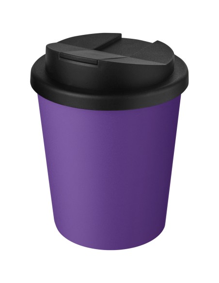 Vaso reciclado de 250 ml con tapa antigoteo "Americano® Espresso"