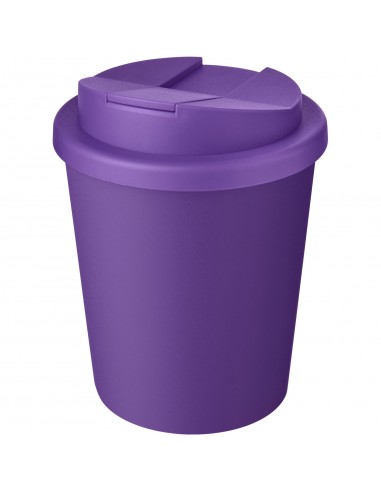 Vaso reciclado de 250 ml con tapa antigoteo...