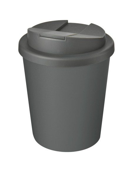 Vaso reciclado de 250 ml con tapa antigoteo "Americano® Espresso Eco"