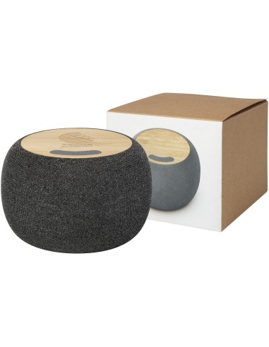 Altavoz de bambú/RPET Bluetooth® y base de...