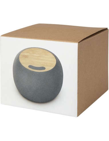 Altavoz de bambú/RPET Bluetooth® y base de...
