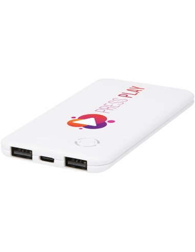 Slender 4000 mAh slim dual power bank