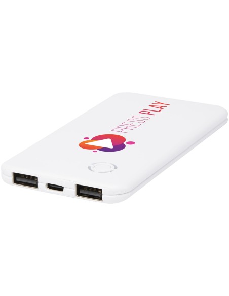 Slender 4000 mAh slim dual power bank