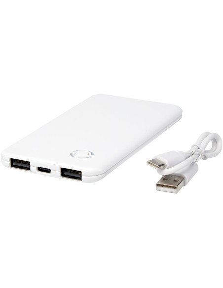 Slender 4000 mAh slim dual power bank