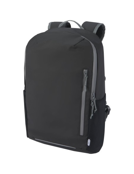 Mochila para portátil de 15" de material reciclado GRS resistente al agua de 21 l "Aqua"