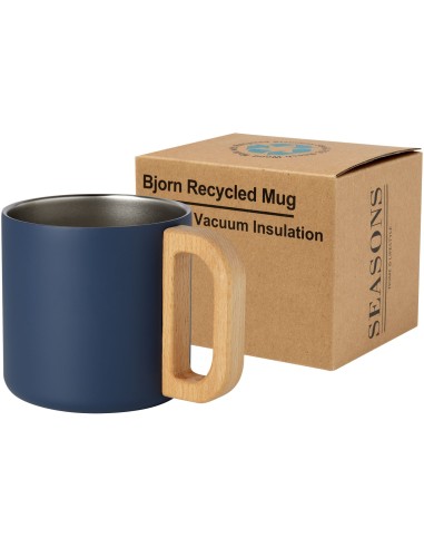 Taza de acero inoxidable reciclado con...