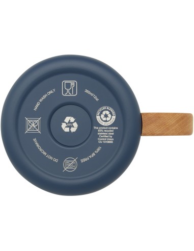 Taza de acero inoxidable reciclado con...