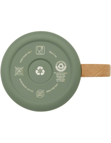 Taza de acero inoxidable reciclado con...
