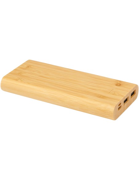 Batería externa de 10,000 mAh de bambú "Tulda"