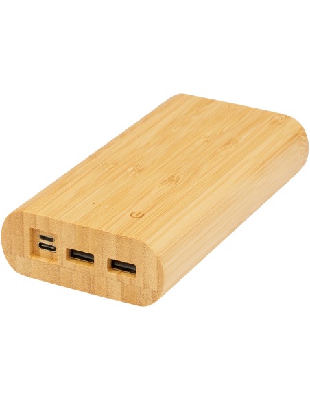 Batería externa de 20,000 mAh de bambú "Tulda"