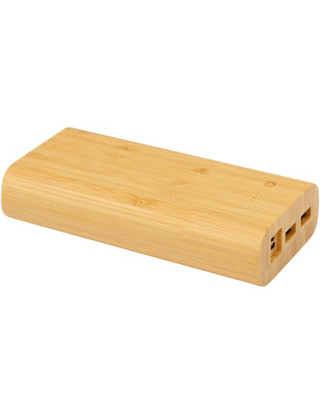 Batería externa de 20,000 mAh de bambú "Tulda"