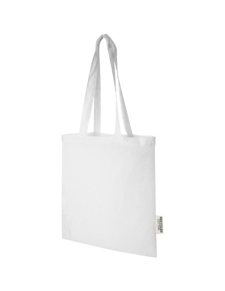 Bolsa Tote de algodón reciclado de 140 g/m2 de 7 L "Madras"