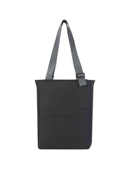 Bolsa Tote para portátil de 14" de material reciclado GRS resistente al agua de 14 l "Aqua"