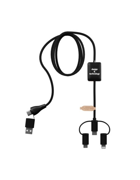 Cable de carga 5 en 1 "SCX.design C48 CarPlay"