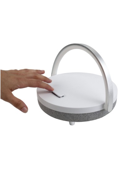 Altavoz luminoso 4 en 1 con base de carga inalámbrica "Prixton"