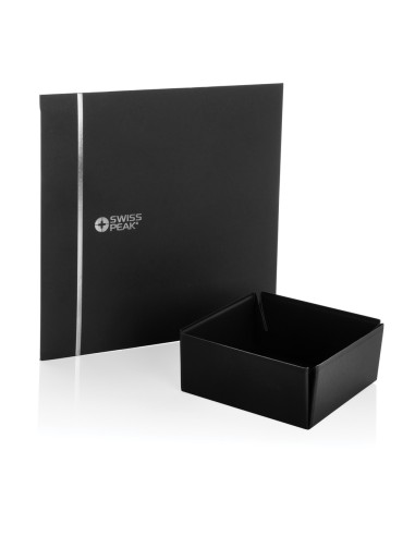 Caja magnética plegable PU reciclado Swiss Peak