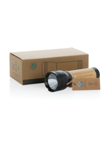Linterna Lucid 3W RCS reciclado y bambú...