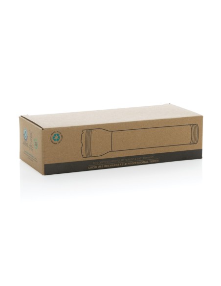 Linterna Lucid 5W bambú y plástico reciclado RCS