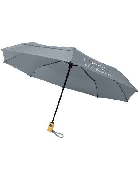Paraguas automático plegable material reciclado PET de 21" "Bo"