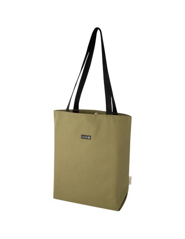 Bolsa Tote versátil de lona reciclada GRS de 14...