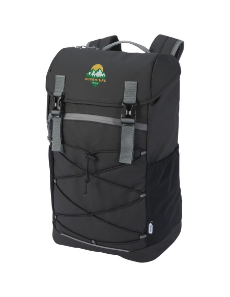 Mochila para portátil de 15,6" de material reciclado GRS resistente al agua de 23 l "Aqua"
