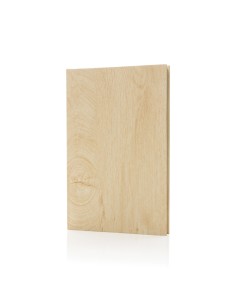 Libreta A5 con estampado de madera Kavana