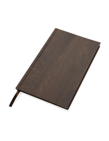 Libreta A5 con estampado de madera Kavana