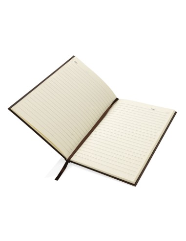 Libreta A5 con estampado de madera Kavana